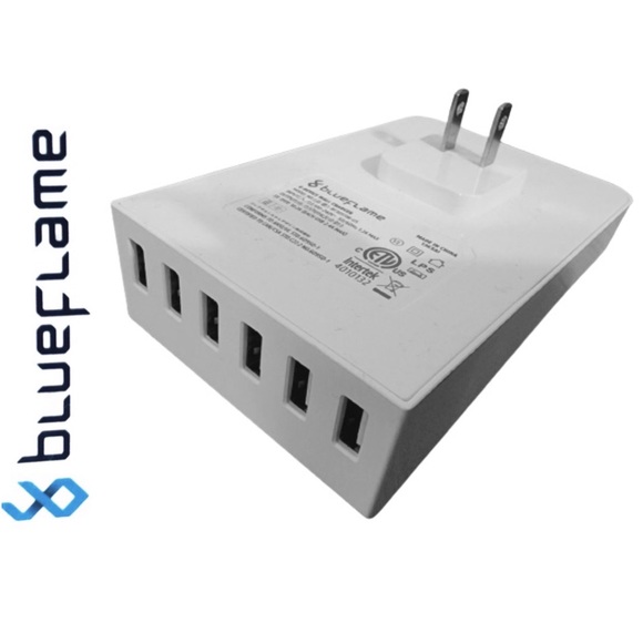 NWT - BlueFlame USB 6-Device Wall Charger (Factory Sealed) - Picture 3 of 8